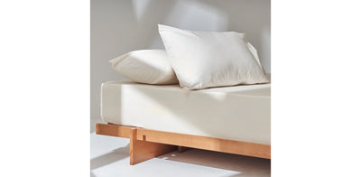 Ivory Fitted Sheet - Percale