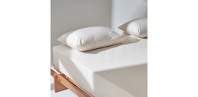 Ivory Fitted Sheet - Sateen