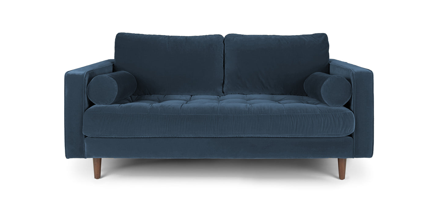 Leo Velvet 2 Seater Sofa