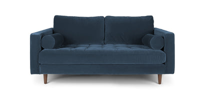 Leo Velvet 2 Seater Sofa