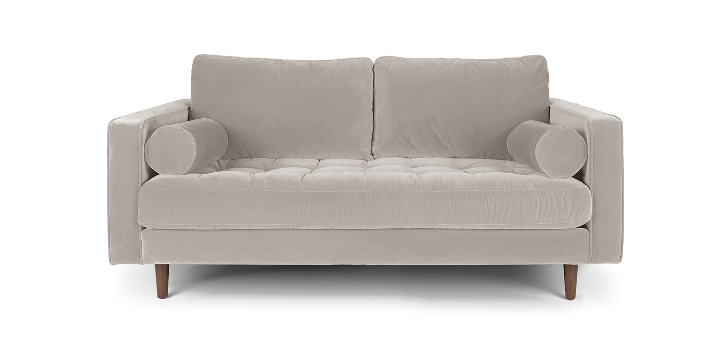 Leo Velvet 2 Seater Sofa