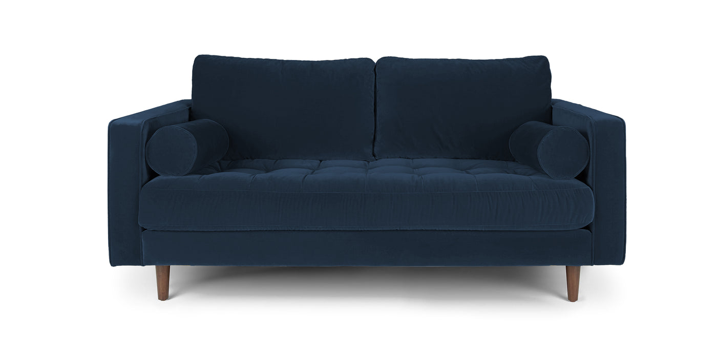 Leo Velvet 2 Seater Sofa