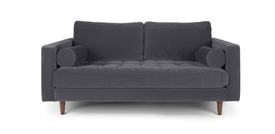 Leo Velvet 2 Seater Sofa