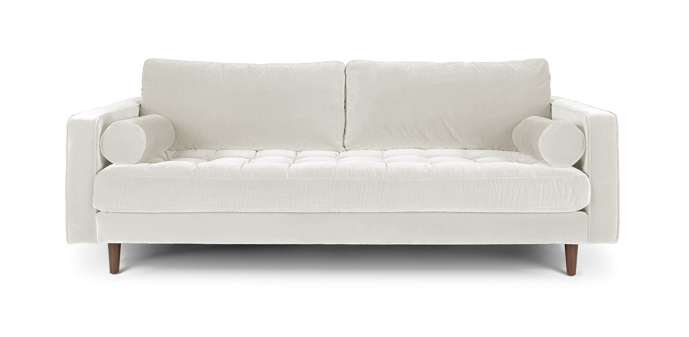 Leo Velvet 3 Seater Sofa