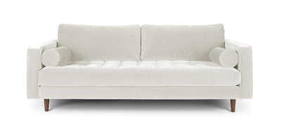 Leo Velvet 3 Seater Sofa