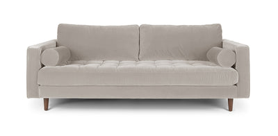 Leo Velvet 3 Seater Sofa