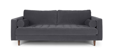 Leo Velvet 3 Seater Sofa