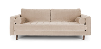 Leo Linen 3 Seater Sofa