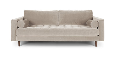 Leo Linen 3 Seater Sofa