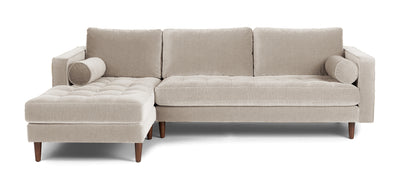 Leo Linen L-shape Sofa