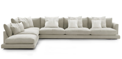 Mainland 386 L Velvet L-shape Sofa