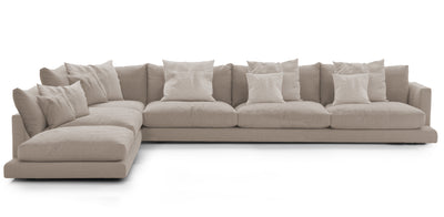 Mainland 386 L Linen L-shape Sofa