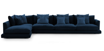 Mainland 386 Velvet L-shape Sofa