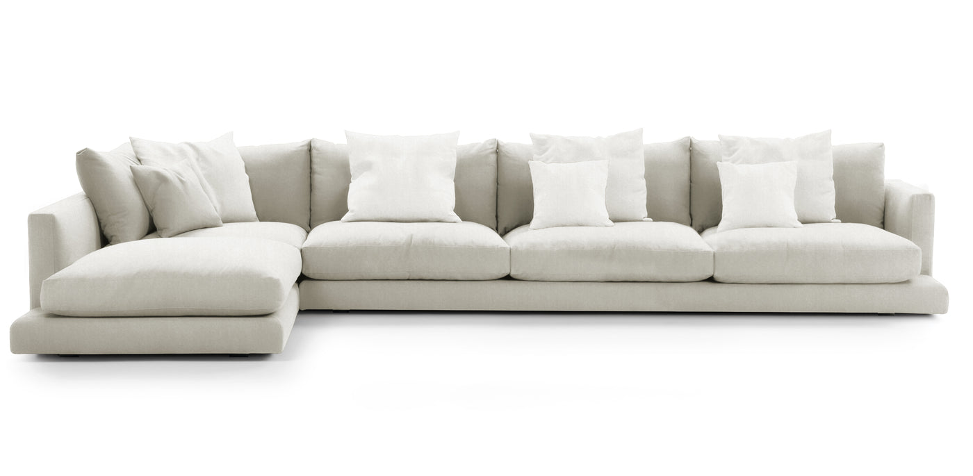 Mainland 386 Velvet L-shape Sofa