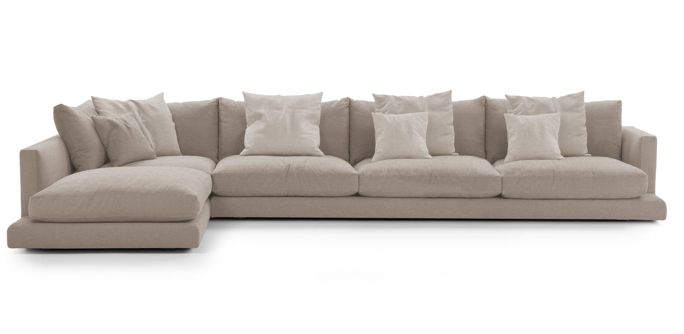 Mainland 386 Linen L-shape Sofa