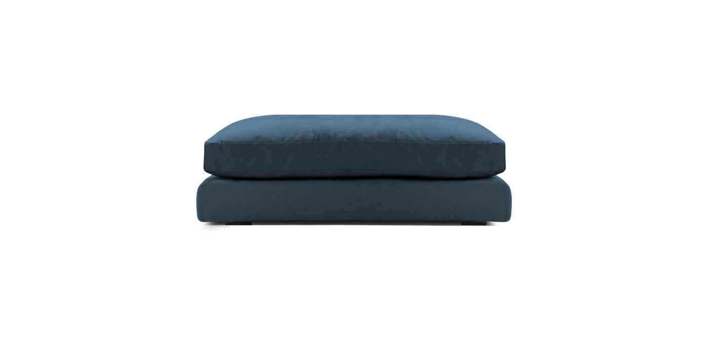 Mainland Velvet Pouf