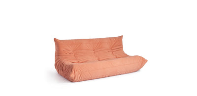 Narla in Papaya Three Seater