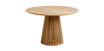 Stripes Natural Veneer Dining Table