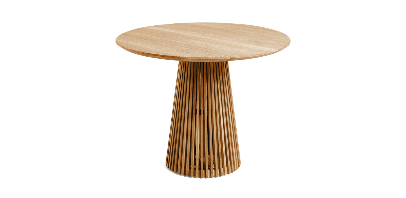 Stripes Natural Veneer Dining Table