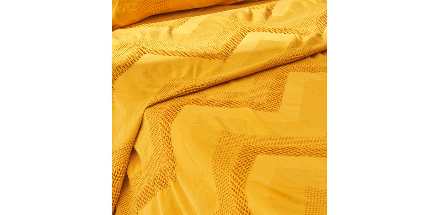 Quilt Set in Mustard