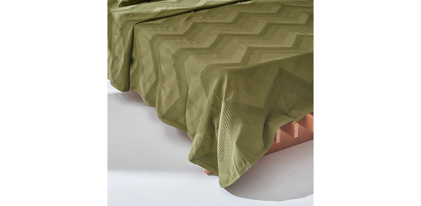 Quilt Set in Olive