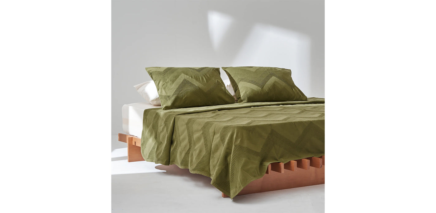 Quilt Set in Olive