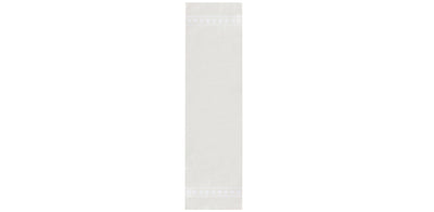 Snowfall White Table Runner
