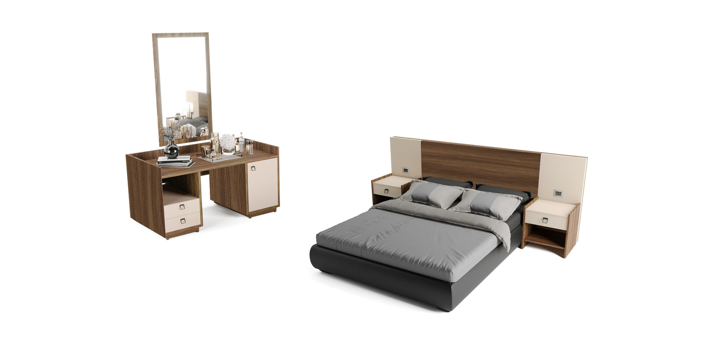 Seti Melamine Queen Bedroom Semi Set