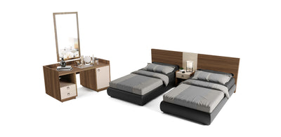 Seti Melamine Twin Bedroom Semi Set