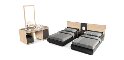 Seti Melamine Twin Bedroom Semi Set