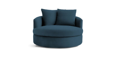 Small Nest Velvet Armchair