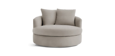 Small Nest Velvet Armchair