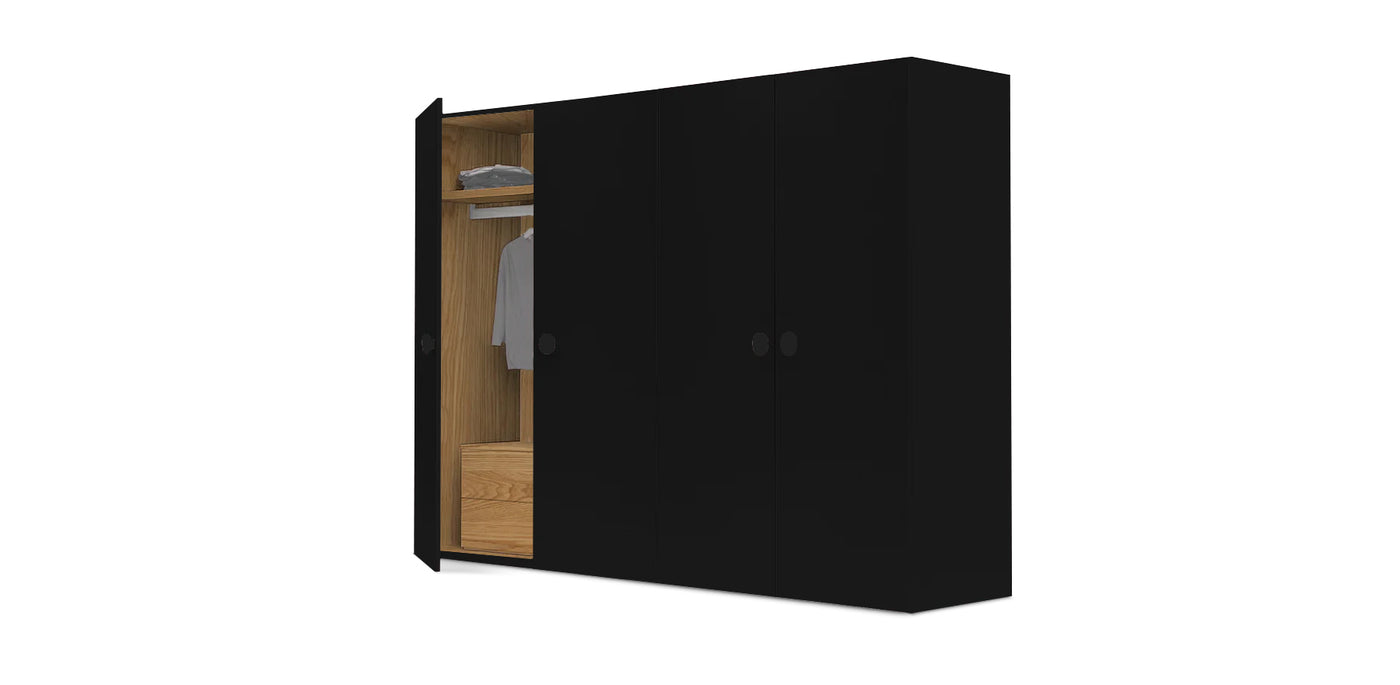 Stash Double Lacquered Wardrobe