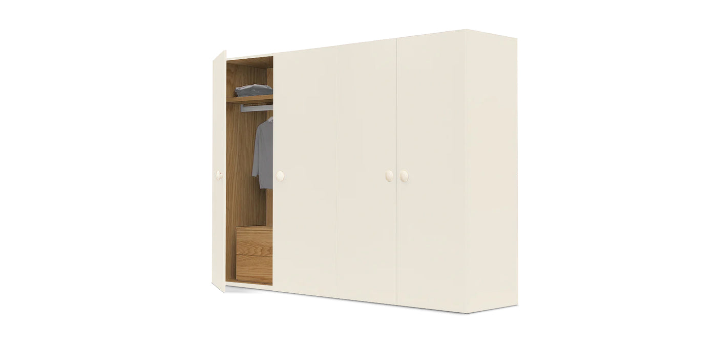 Stash Double Lacquered Wardrobe