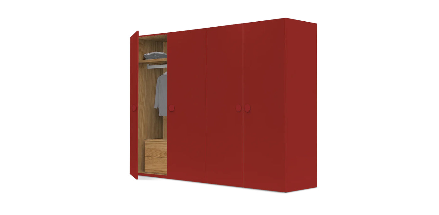 Stash Double Lacquered Wardrobe