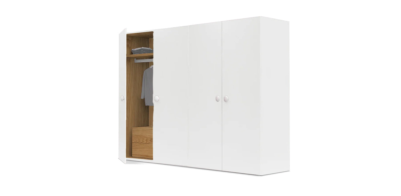 Stash Double Lacquered Wardrobe