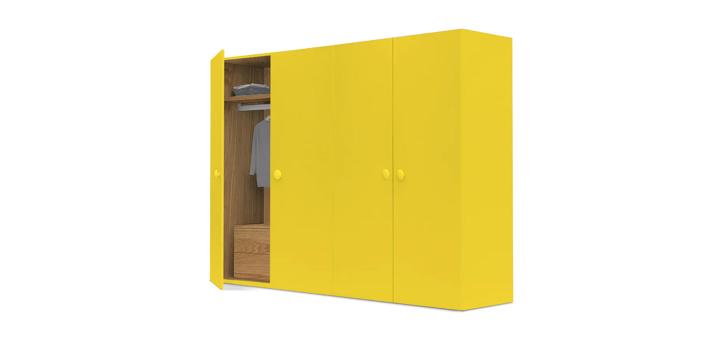 Stash Double Lacquered Wardrobe