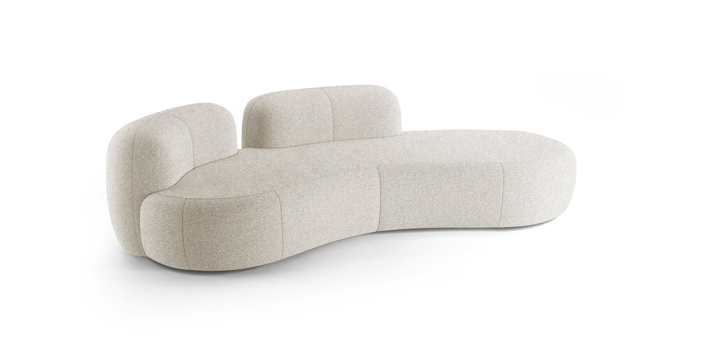 T-Island Boucle 3 Seater Sofa