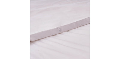 White Duvet Cover - Percale Plain