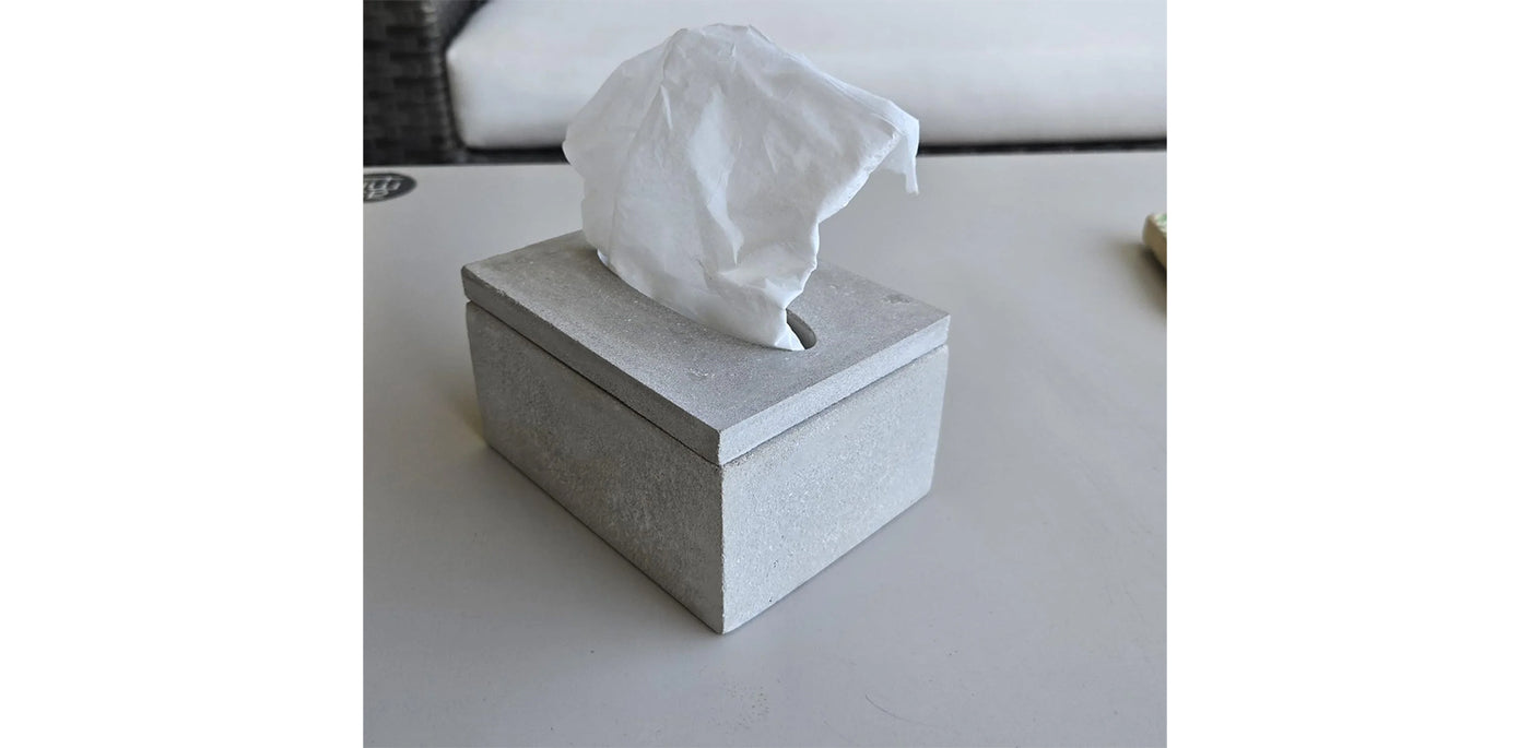 Mini Concrete Tissue box