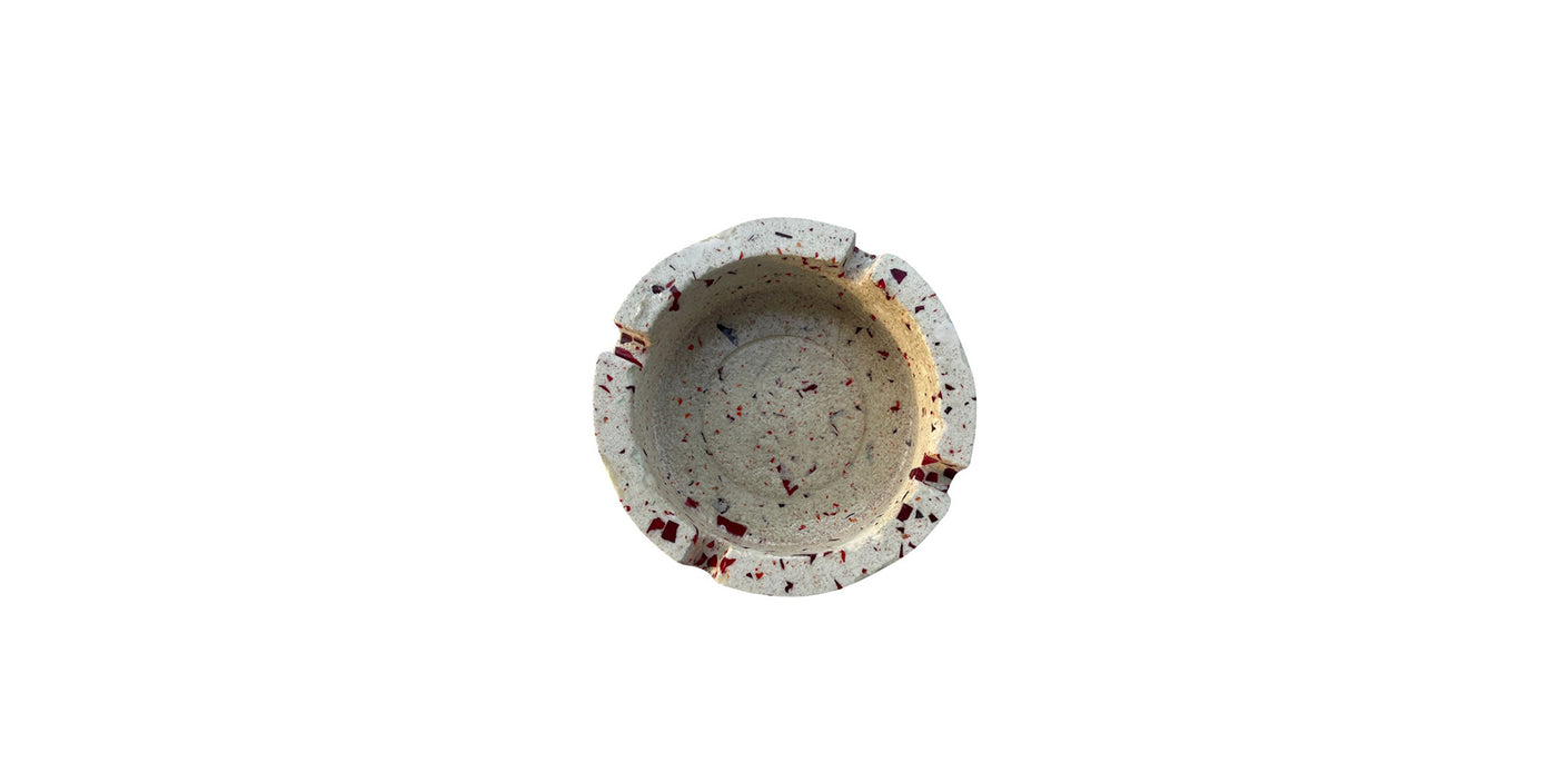 Round Terrazzo Ashtray