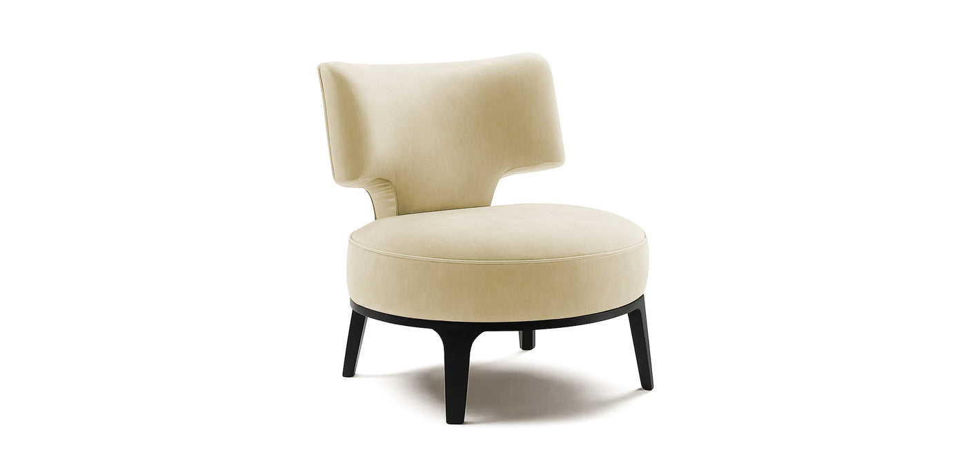 Halo Velvet Armchair