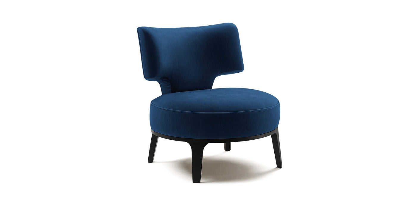 Halo Velvet Armchair
