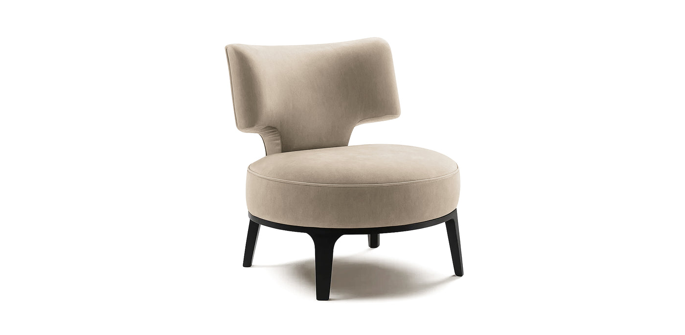 Halo Velvet Armchair