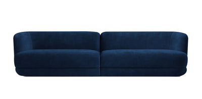 Alba Velvet 3 Seater Sofa