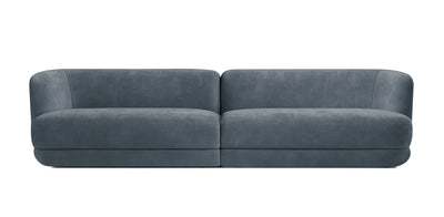 Alba Velvet 3 Seater Sofa