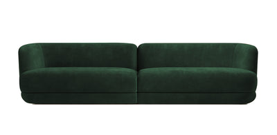 Alba Velvet 3 Seater Sofa