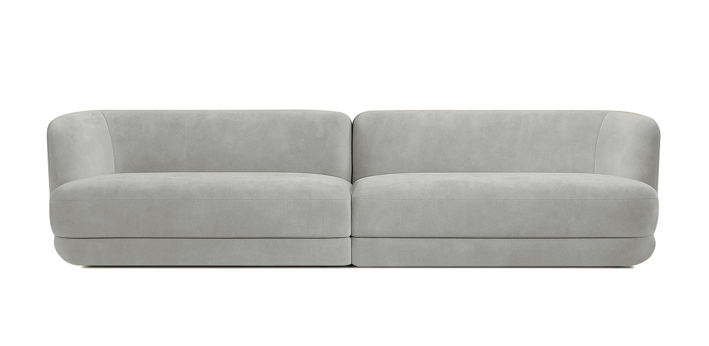 Alba Velvet 3 Seater Sofa