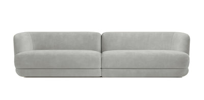 Alba Velvet 3 Seater Sofa