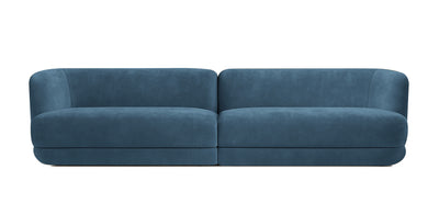 Alba Velvet 3 Seater Sofa